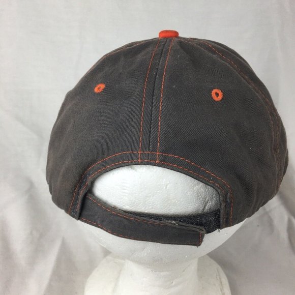 Whataburger Employee Hat Embroidered Logo Fast Food Restaurant Brand Crew Gray - Picture 4 of 7